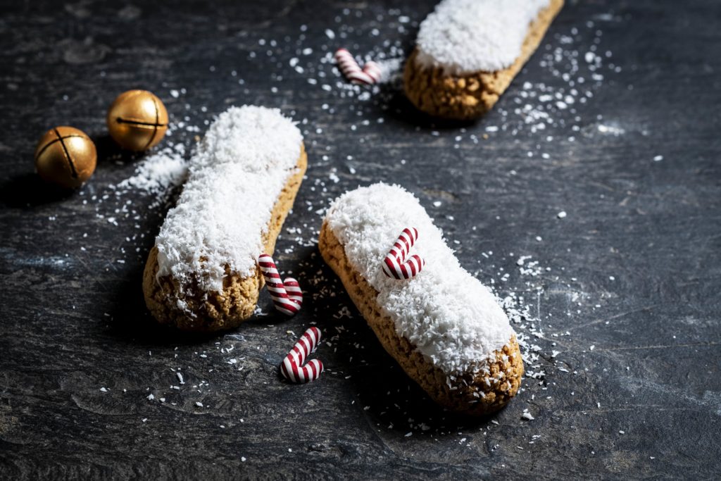 Eclairs coco-citron vert éclair coco-citron vert